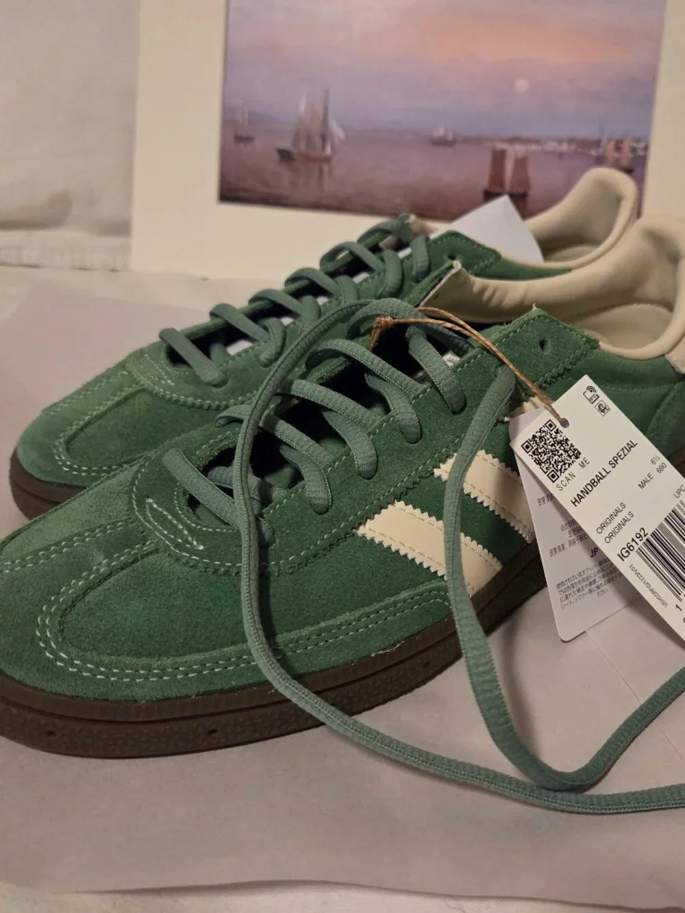 Adidas Handball Spezial Green - NEW WITH TAGS - Men's 7 / Women's 8.5